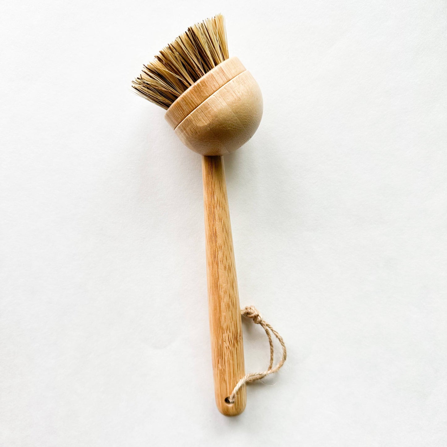 Natural Bamboo Sisal Dish Brush