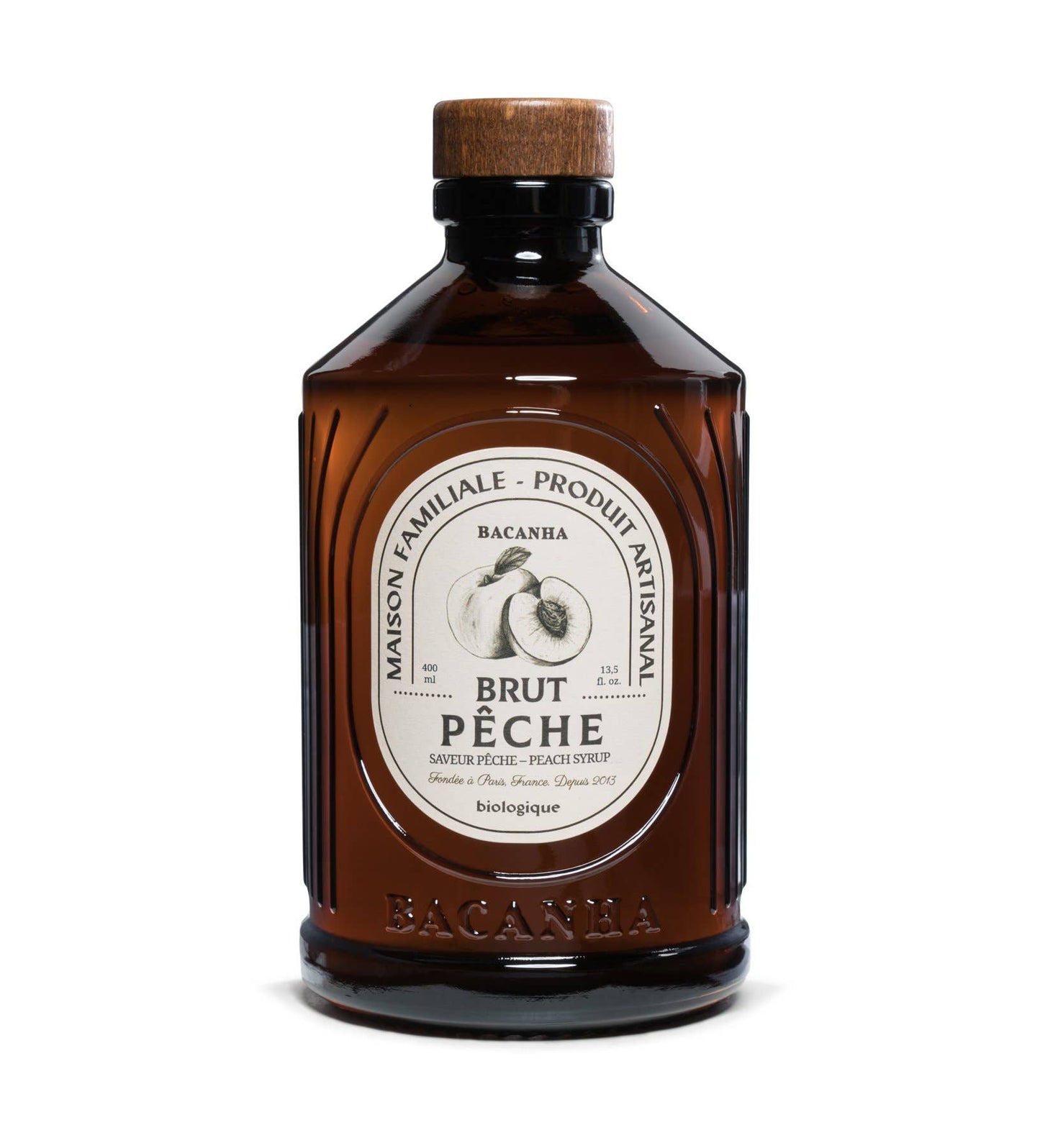 Raw Peach Syrup - Organic