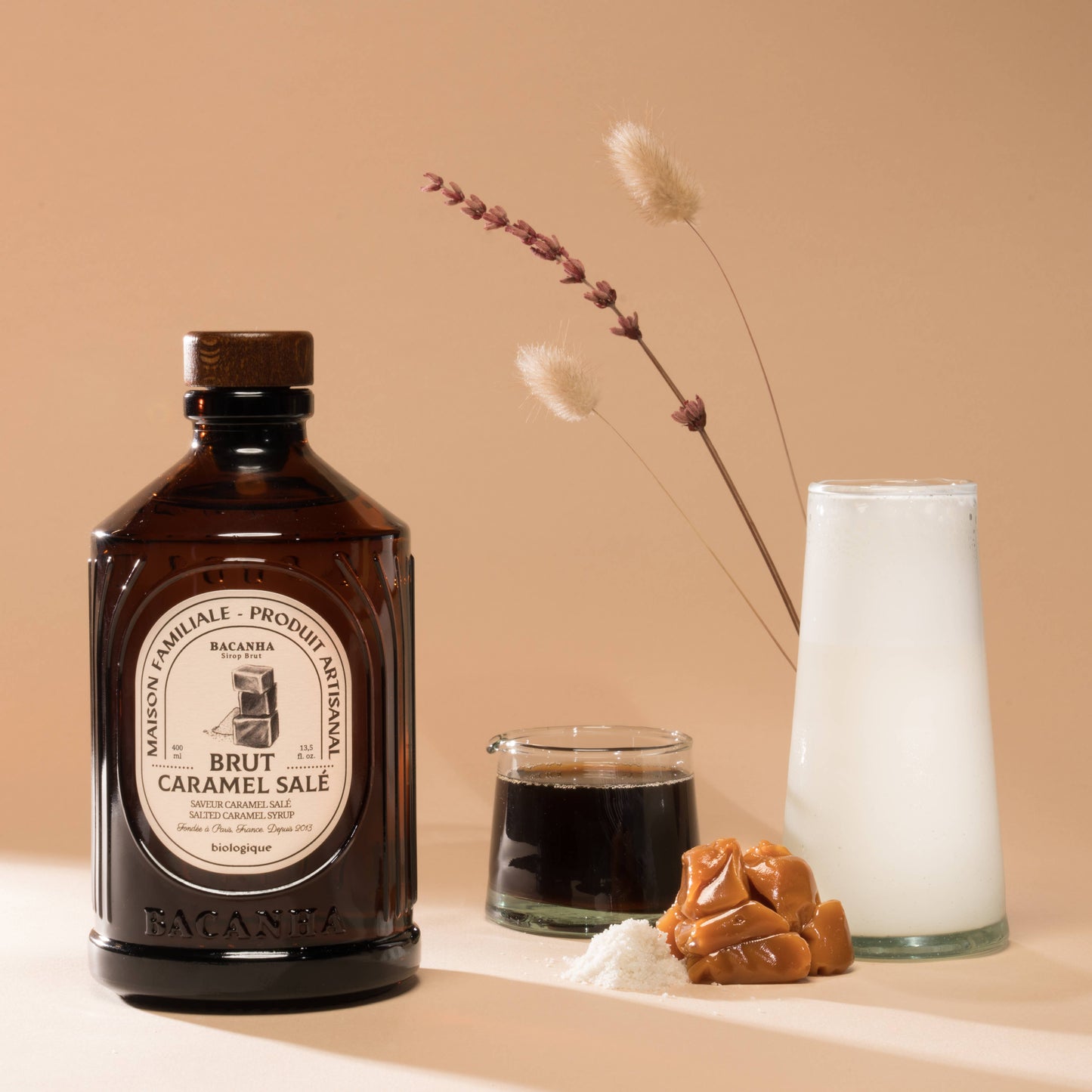 Raw Salted Caramel Syrup