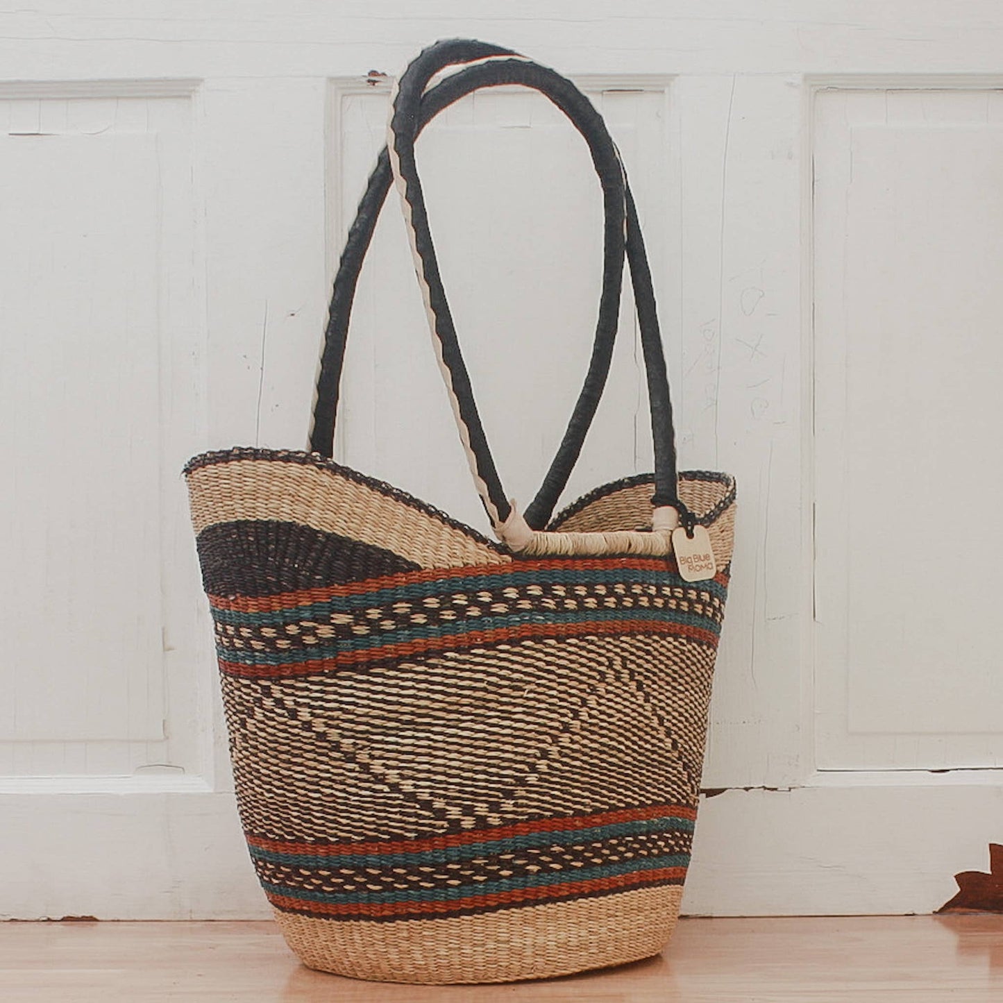 Bolga Basket - Natural Palette