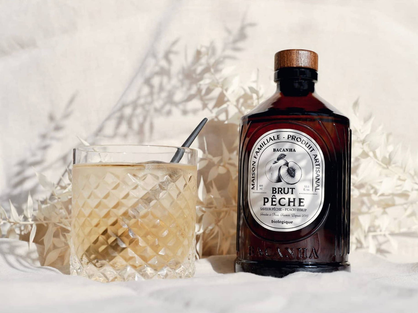 Raw Peach Syrup - Organic