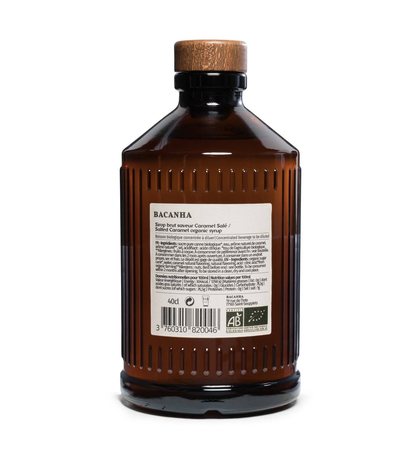 Raw Salted Caramel Syrup