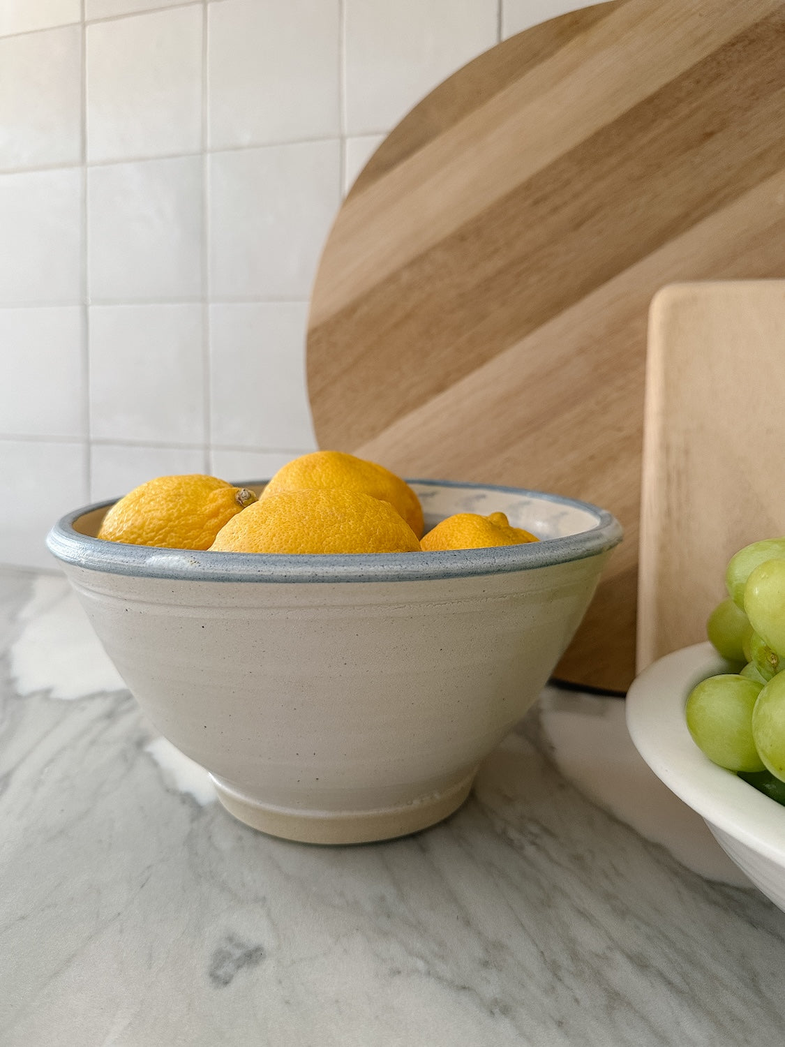 Blue & White Ceramic Bowl