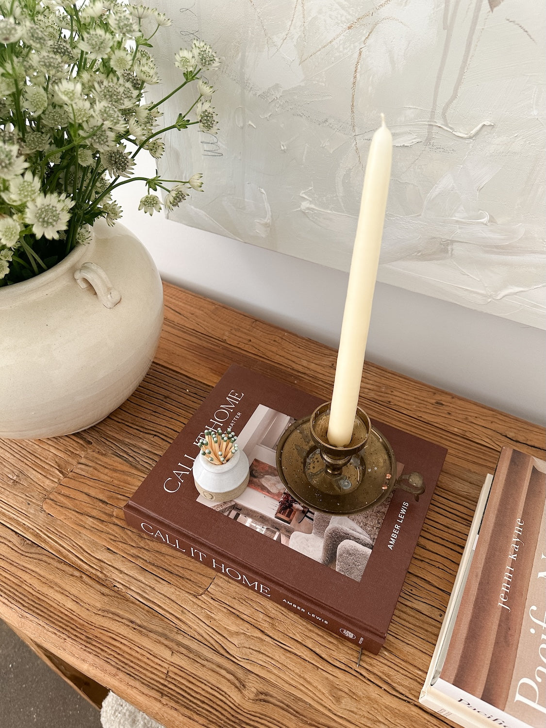 Farmer's Son Co. - Ivory Taper Candles - Set of Two