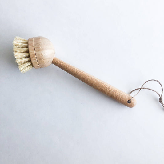 Natural Bamboo Sisal Dish Brush