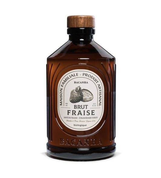 Raw Strawberry Syrup - Organic