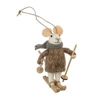 Off-Piste Octavia Mouse Holiday Ornament