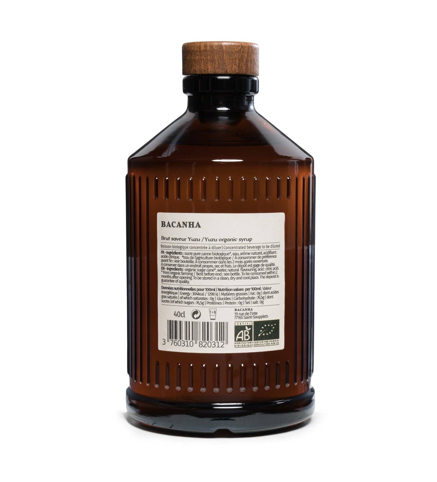 Raw Yuzu Syrup - Organic