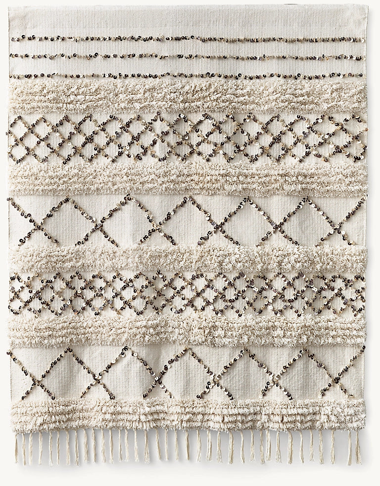 Moroccan Wedding Blanket Bed Throw