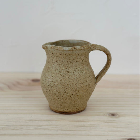 Earthy Speckled Ceramic Pitcher