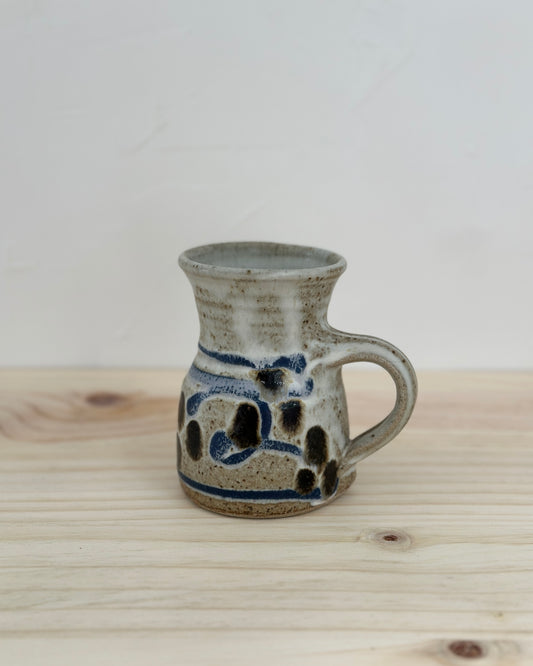 Blue & Grey Ceramic Creamer