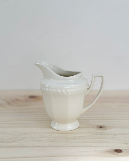 White Ceramic Creamer