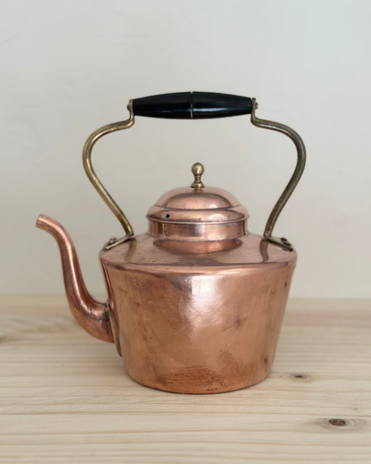Vintage Copper Tea Kettle